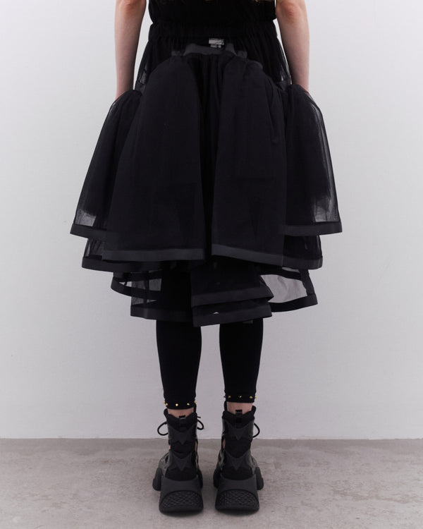 Noir Kei Ninomiya - Women’s Voluminous Tulle Skirt - (Black)
