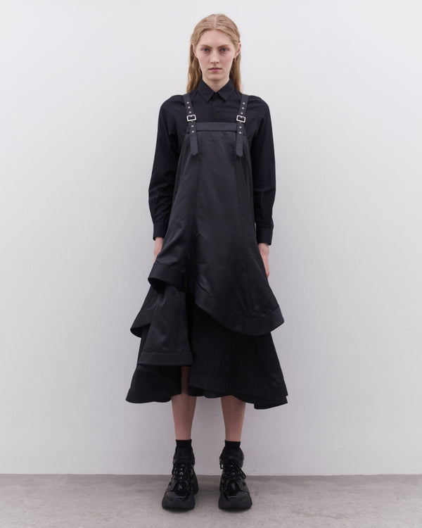Noir Kei Ninomiya - Women’s Layered Overall Dress - (Black)