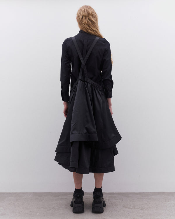 Noir Kei Ninomiya - Women’s Layered Overall Dress - (Black)
