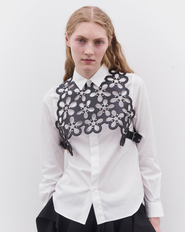 Noir Kei Ninomiya - Women’s Floral Cut Out Harness - (Black)