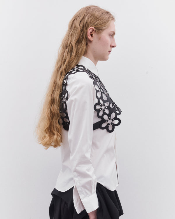 Noir Kei Ninomiya - Women’s Floral Cut Out Harness - (Black)