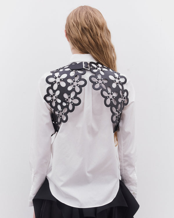 Noir Kei Ninomiya - Women’s Floral Cut Out Harness - (Black)