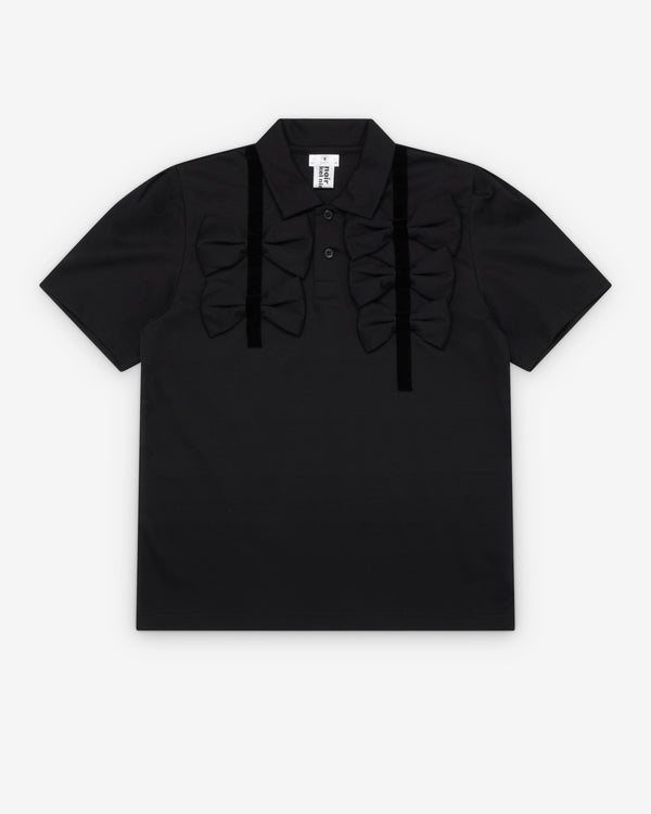 Noir Kei Ninomiya - Women's Bow Polo Shirt - (Black)
