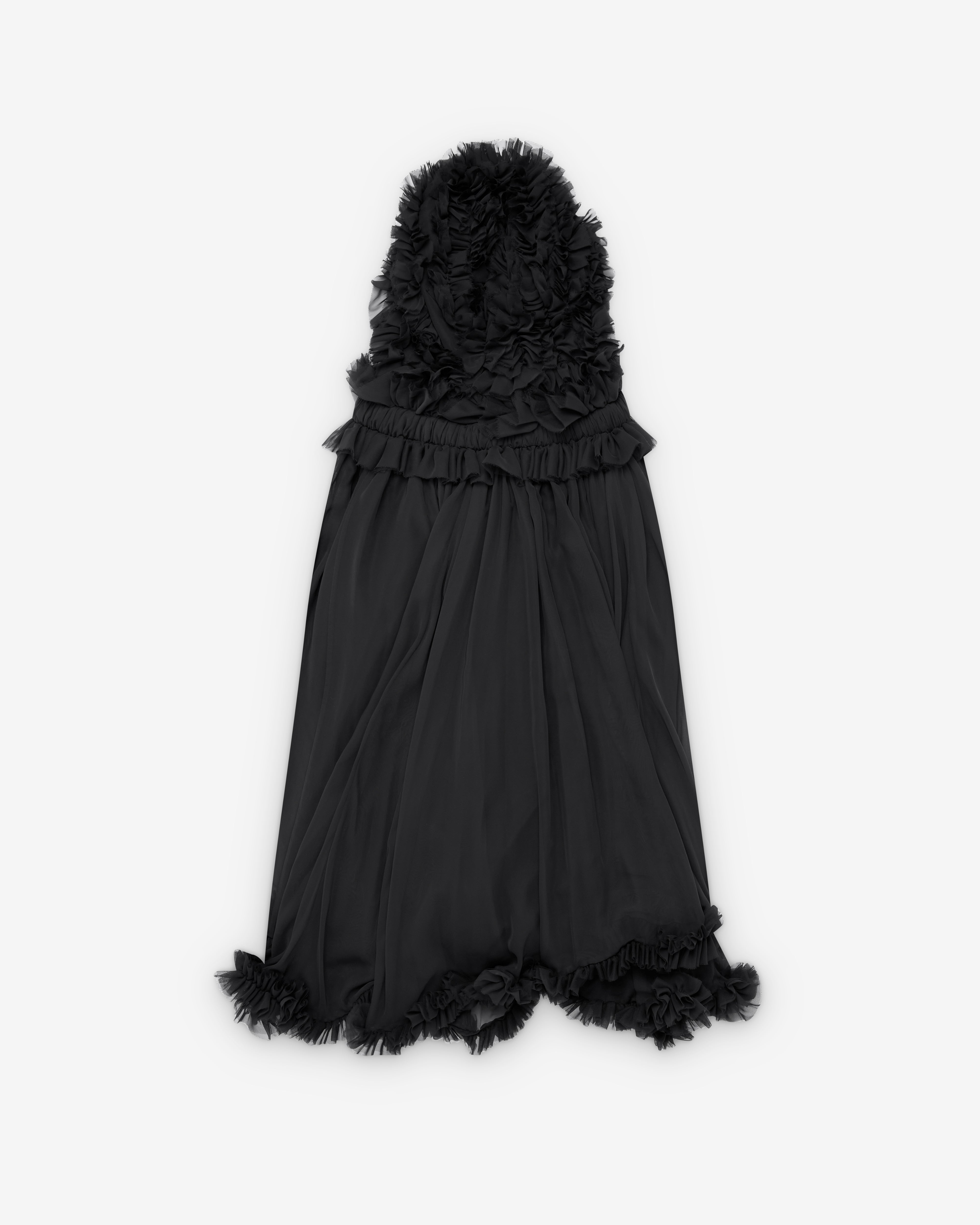 Noir Kei Ninomiya: Women's Georgette Jacket (Black) | Dover Street