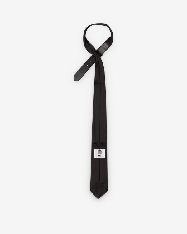 DSM Kei Ninomiya - Black Strap Tie - (Black)