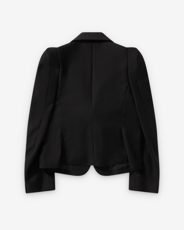 Noir Kei Ninomiya - Women's Oversized Bow Blazer - (Black)