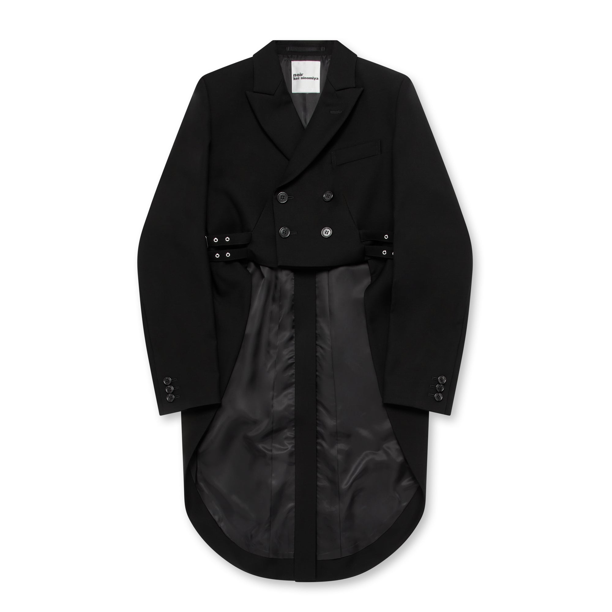 Noir Kei Ninomiya - Women’s Doeskin Jacket - (Black) view 5