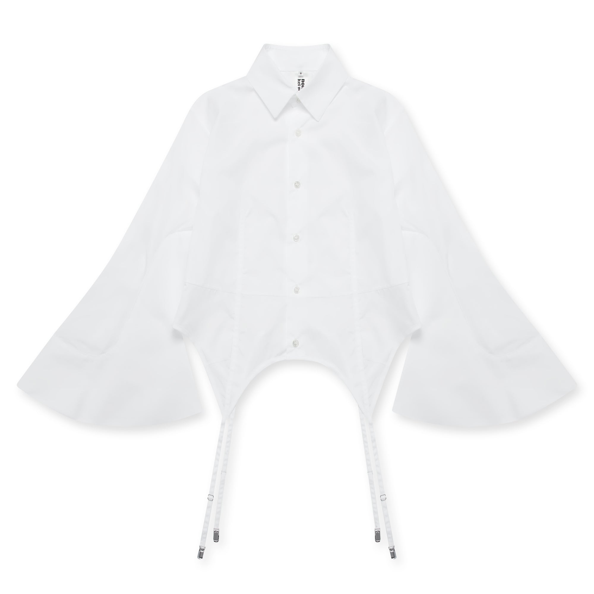 Noir Kei Ninomiya - Women’s Shirt - (White) view 5