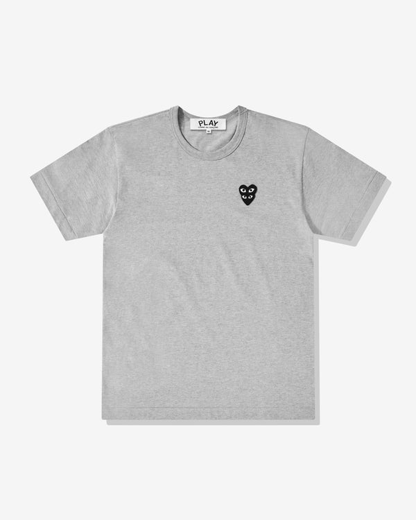 Play - Double Eye Black Heart T-Shirt - (Grey)