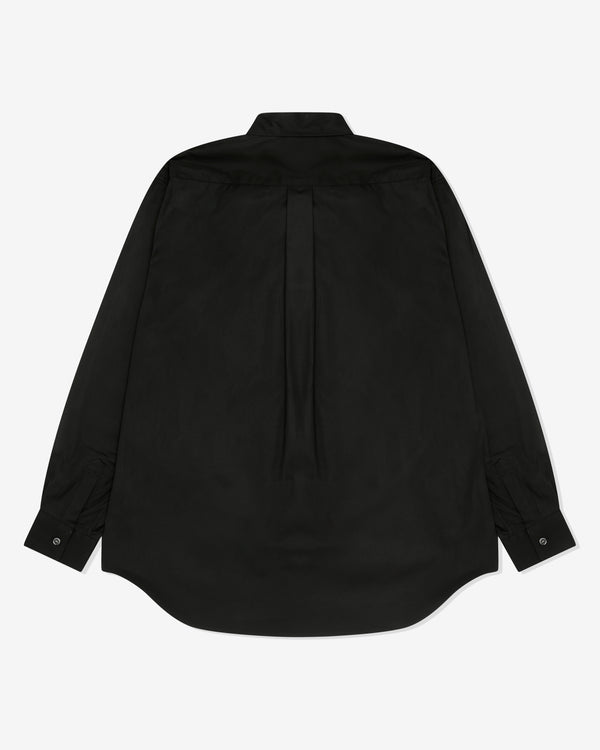 CDG Shirt Forever - Wide Fit Cotton Shirt - (Black)