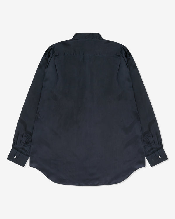 CDG Shirt Forever - Wide Fit Cupro Shirt - (Navy)
