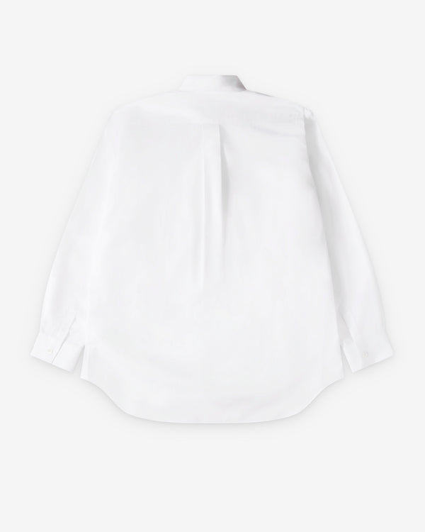 CDG Shirt Forever - Wide Fit Peter Pan Collar Shirt - (White)