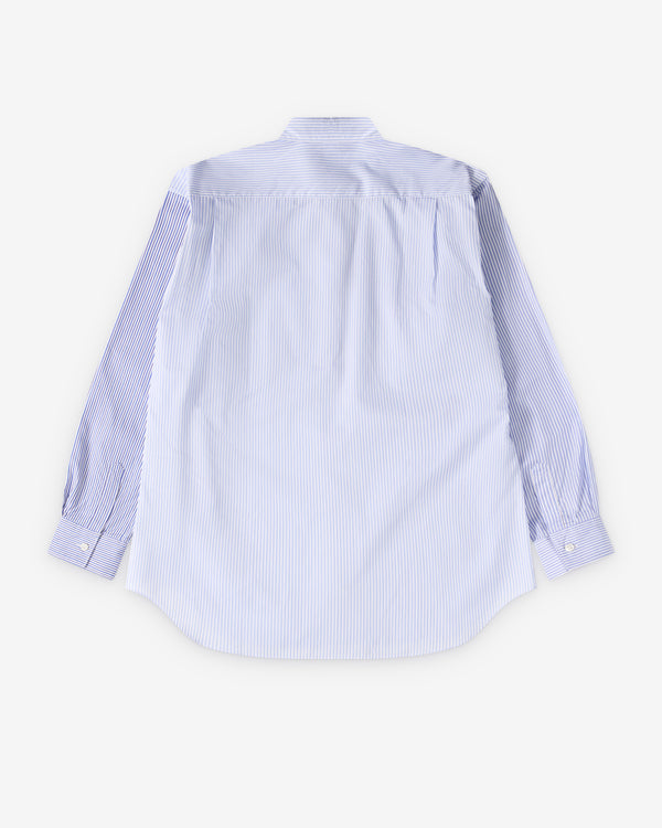 CDG Shirt Forever - Classic Fit Mix Stripe Shirt - (Stripe 1)