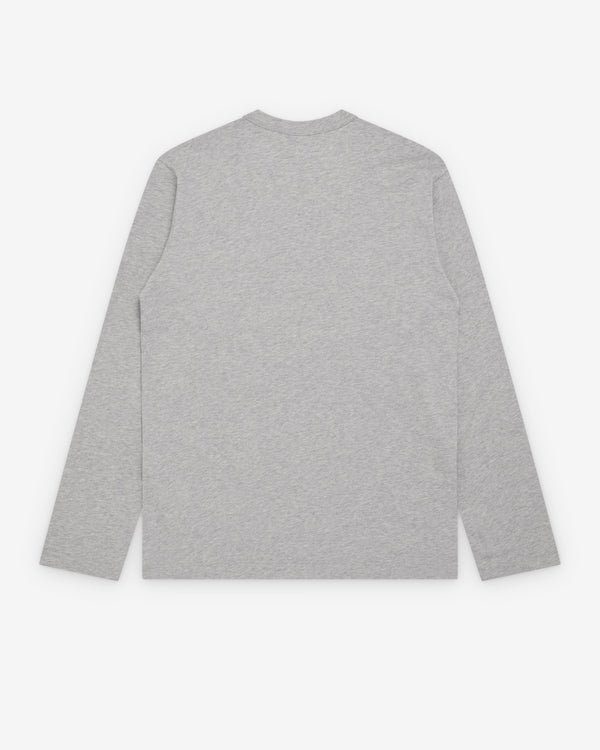 CDG Shirt Forever - Men's Long Sleeve T-Shirt - (Grey)
