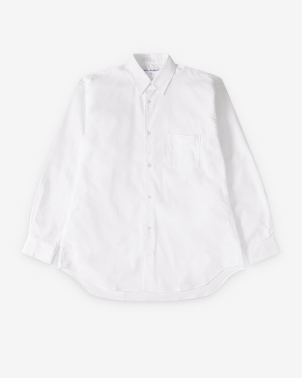 CDG Shirt Forever - Classic Fit Oxford Shirt - (White)