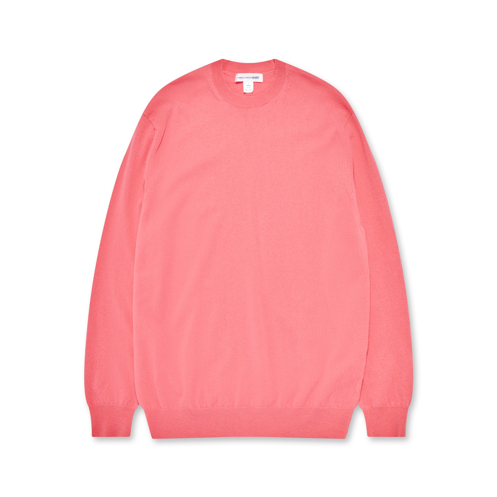 CDG Shirt - Men's Wool Sweater - (Pink) view 5