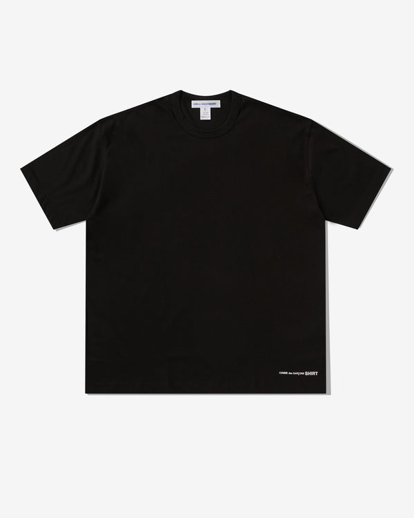 CDG Shirt - Men's Logo T-Shirt - (Black)