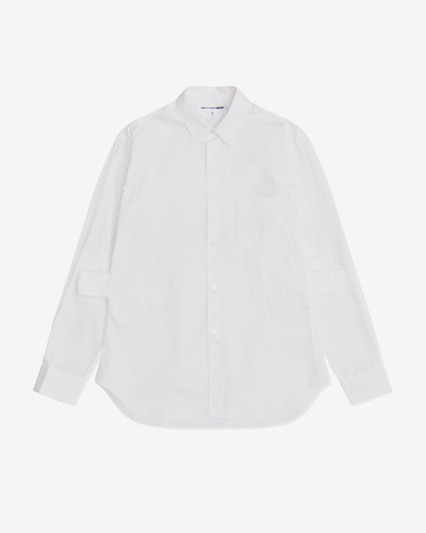 CDG Shirt - Men's Attached Sleeve Shirt - (White)