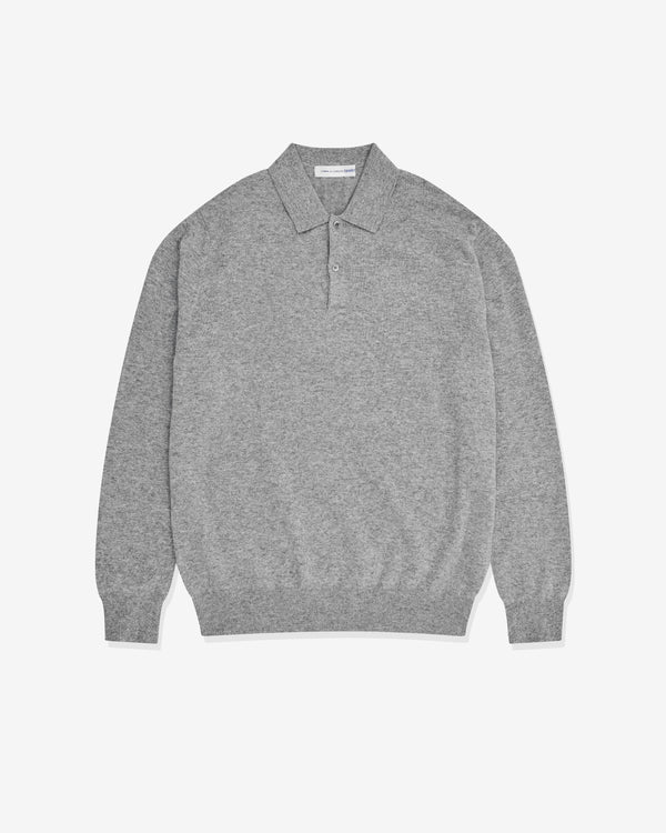 CDG Shirt - Men's Long Sleeve Polo Shirt - (Grey)