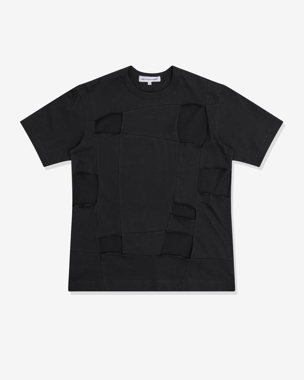 CDG Shirt - Men's Cut-Out T-Shirt - (Black)