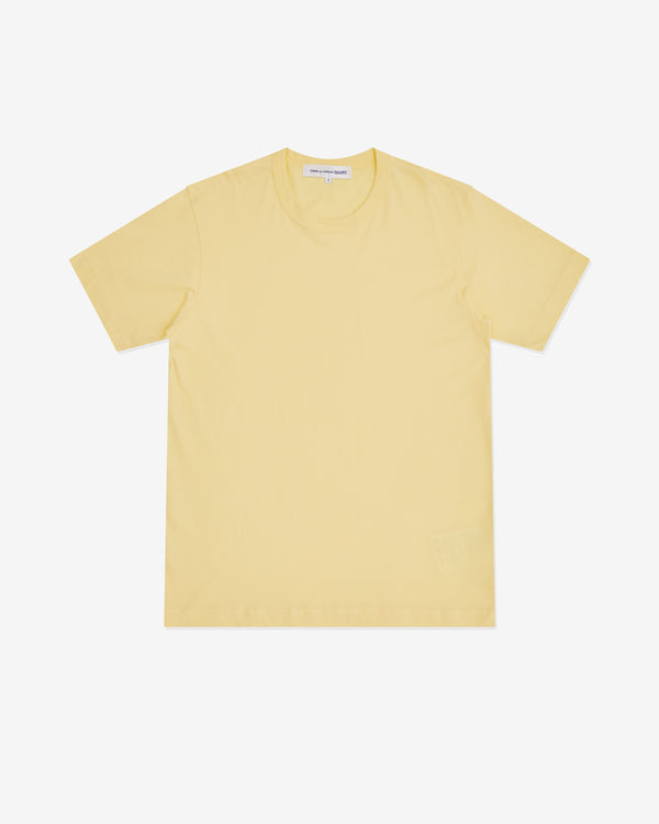 CDG Shirt - Men's Logo T-Shirt - (Yellow)