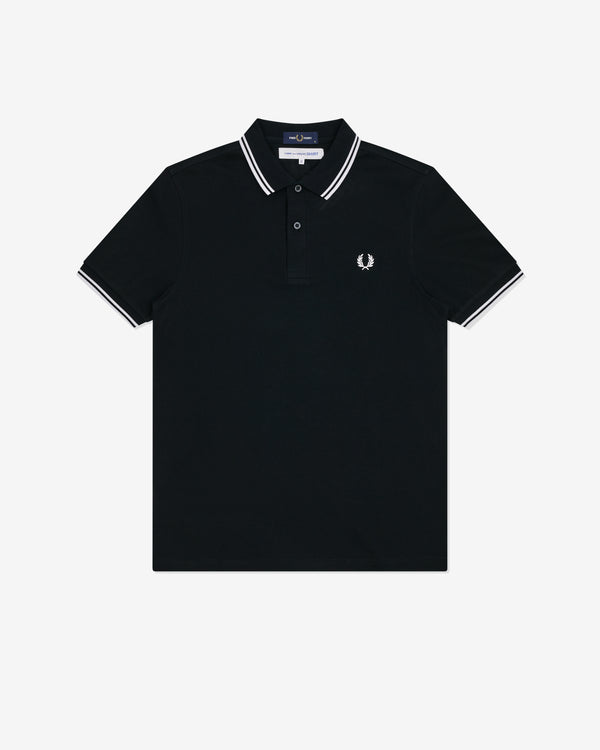 CDG Shirt - Fred Perry Men's Strong Will Polo Shirt - (Black)