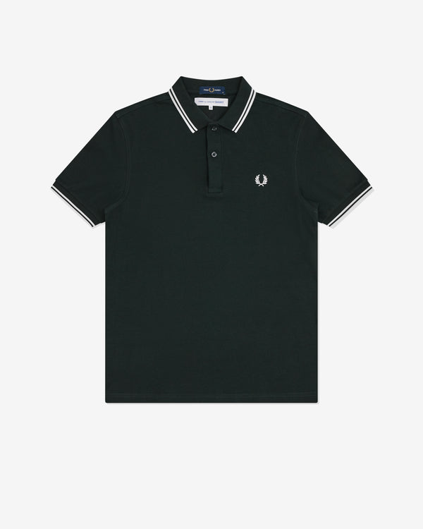 CDG Shirt - Fred Perry Men's Strong Will Polo Shirt - (Green)