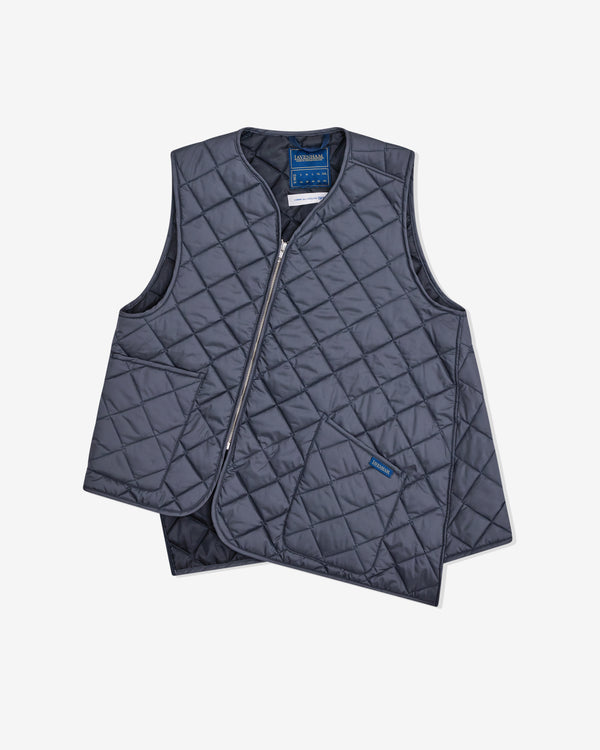 CDG Shirt - Lavenham Men's Bias Thornam Vest - (Navy)