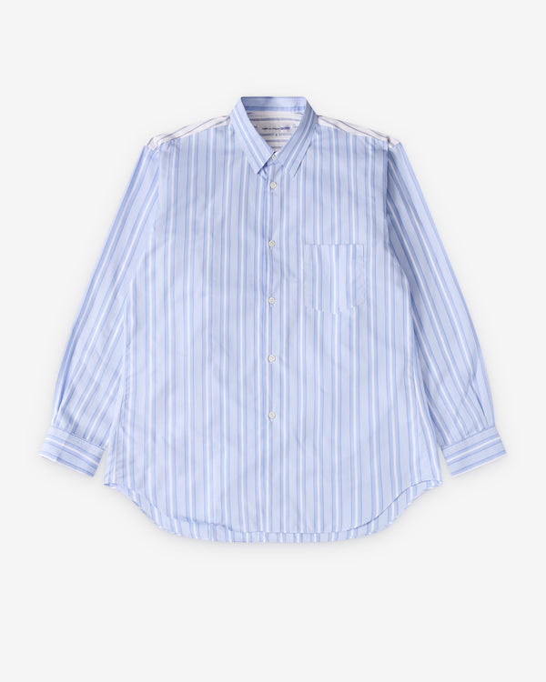 CDG Shirt Forever - Classic Fit Multi Stripe Shirt - (Stripe 1)