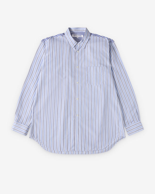 CDG Shirt Forever - Classic Fit Multi Stripe Shirt - (Stripe 2)