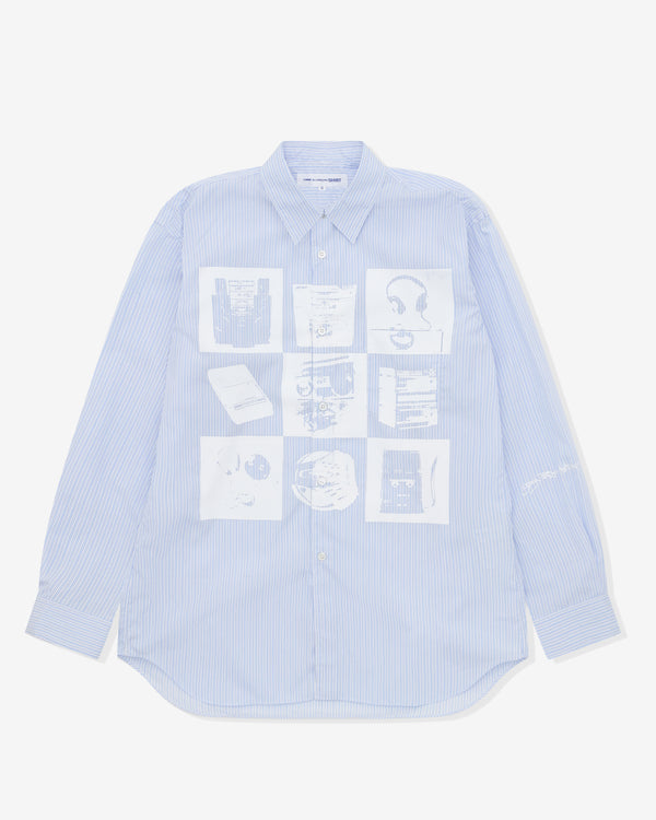 CDG Shirt - Men’s A$AP Nast Tech Shirt - (White Print)