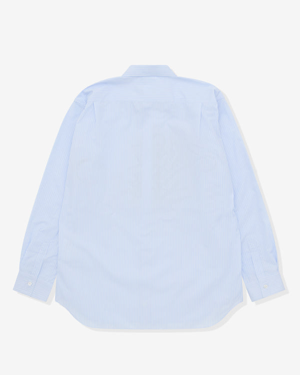 CDG Shirt - Men’s A$AP Nast New York Nasty Shirt - (Blue Pinstripe)
