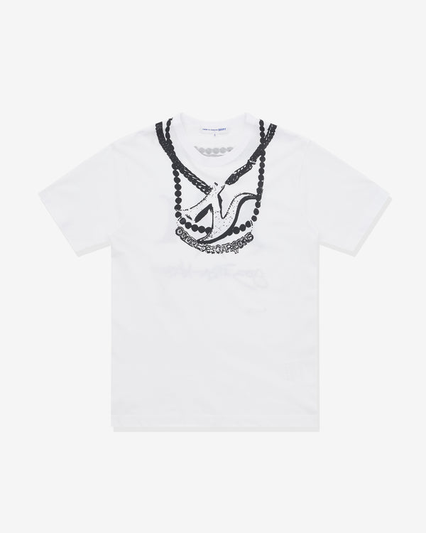 CDG Shirt - Men’s A$AP Nast Chain T-Shirt - (White)