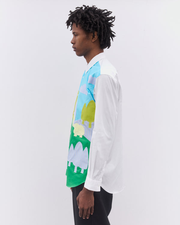 CDG Shirt - Men’s Farmyard Shirt - (Multi)