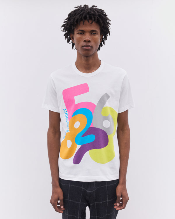 CDG Shirt - Men’s Printed T-Shirt - (White)