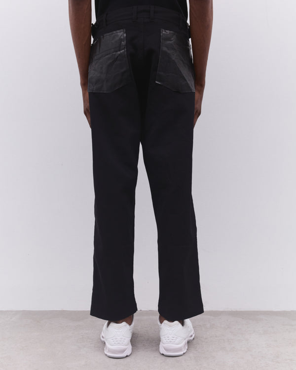 CDG Shirt - Men’s Tapered Leg Trousers - (Black)