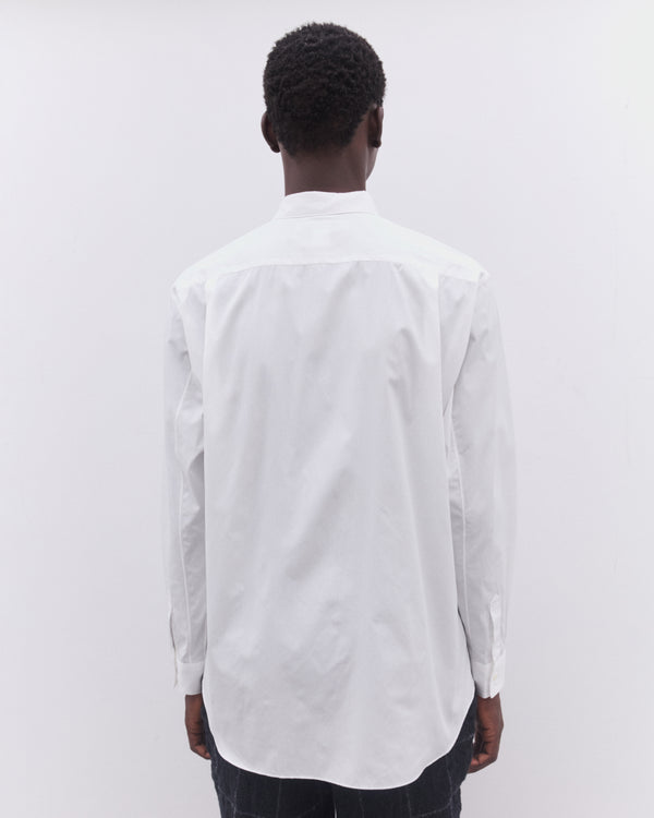 CDG Shirt - Men’s Double Breasted Shirt - (White)