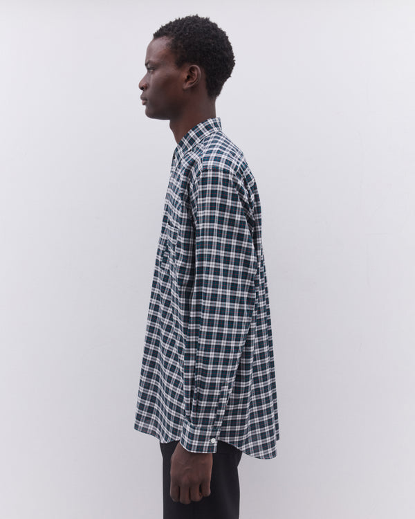 CDG Shirt - Men’s Check Shirt - (Green/White)