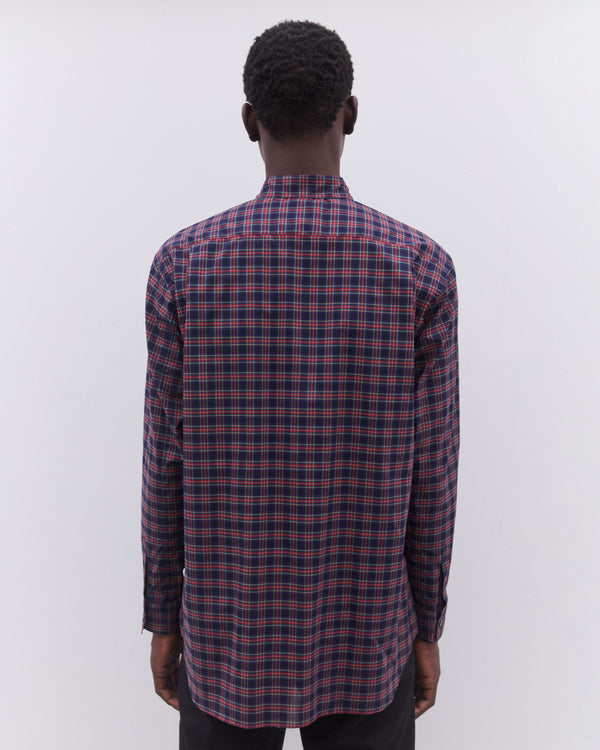 CDG Shirt - Men’s Check Shirt - (Red/Navy)