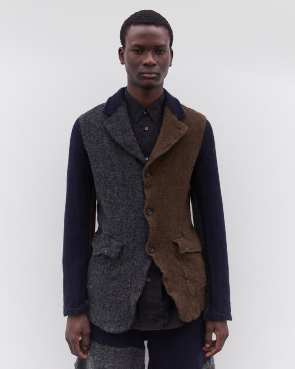 CDG Shirt - Men’s Colour Block Blazer - (Multi)