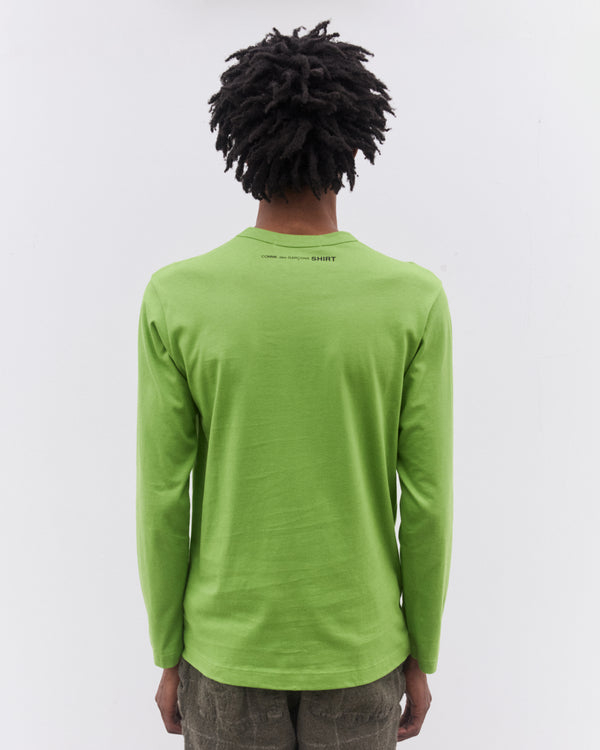 CDG Shirt - Men’s Long Sleeve T-Shirt - (Green)