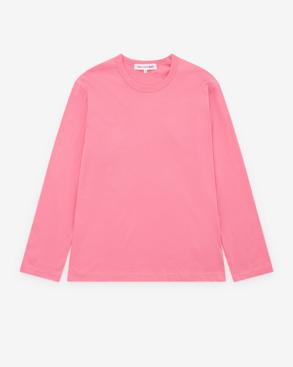 CDG Shirt - Men’s Long Sleeve T-Shirt - (Pink)