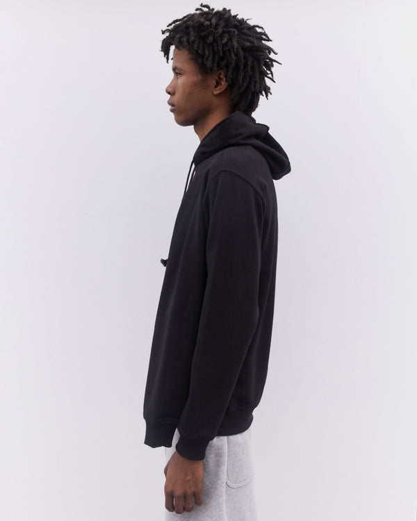 CDG Shirt - Men’s Quad Sleeve Hooded Sweatshirt - (Black)