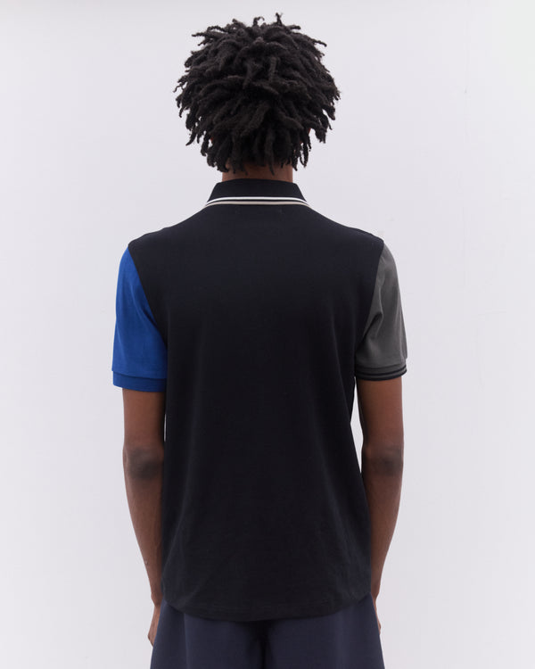 CDG Shirt - Men’s Fred Perry Short Sleeve Polo Shirt - (Black)