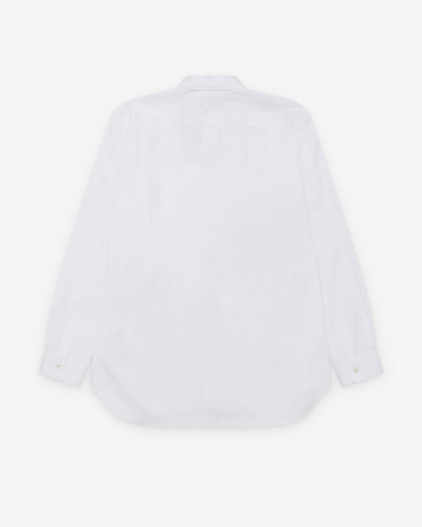 CDG Shirt - Men's Geometric Pattern Shirt - (White)