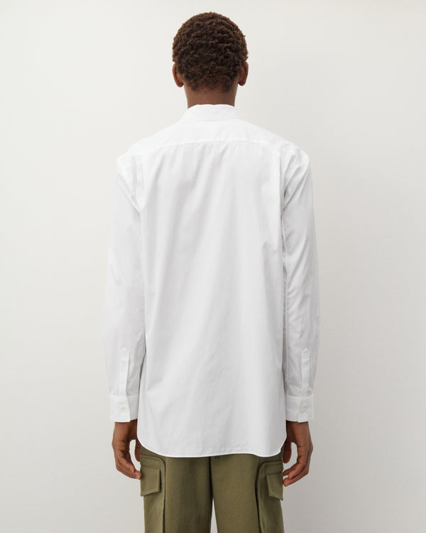 CDG Shirt - Men's Geometric Pattern Shirt - (White)