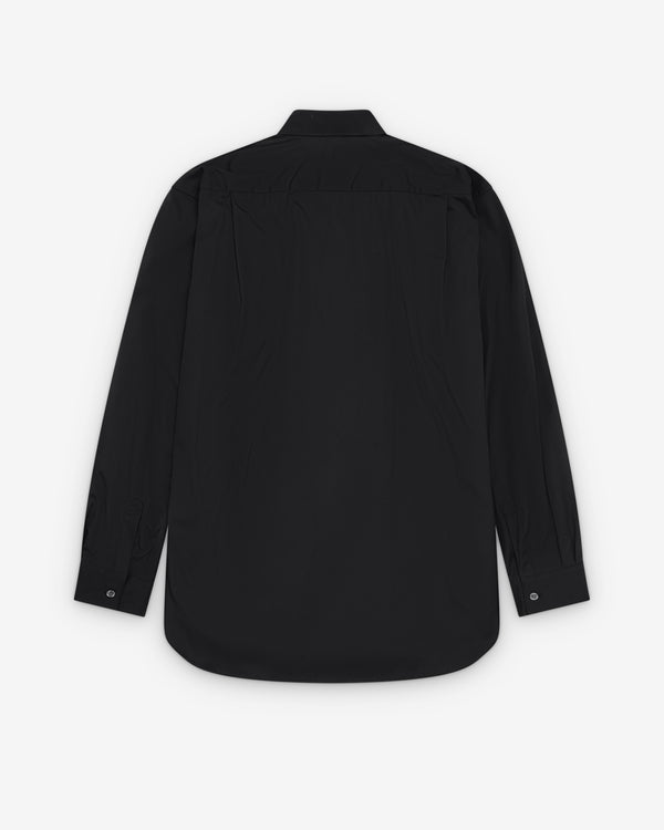 CDG Shirt - Men's Geometric Cut-out Shirt - (Black)