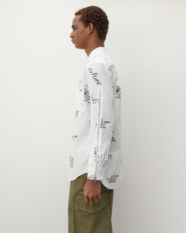 CDG Shirt - Men's Slogan Shirt - (White)