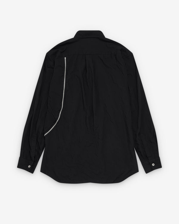 CDG Shirt - Men's Zip Shirt - (Black)