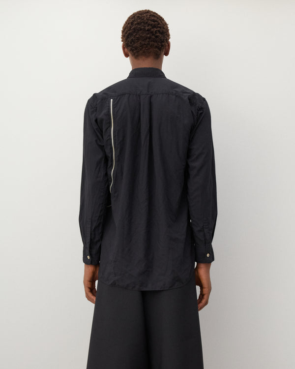 CDG Shirt - Men's Zip Shirt - (Black)